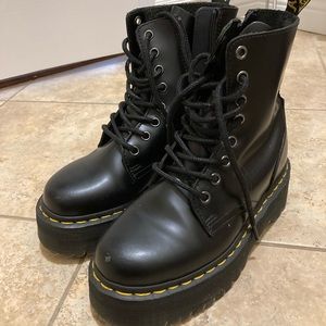 Platform doc martens, size 5